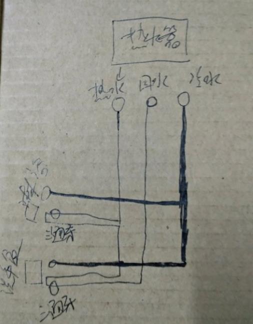 兩個衛(wèi)生間回水圖示意，看高級水工師傅是如何布局的！